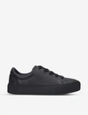 Ugg Womens Black Zilo Low-top Leather Trainers 5 In Blk