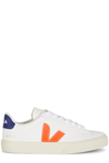 Veja Campo Textured-leather Sneakers In White