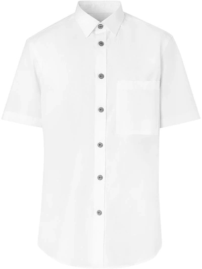 Burberry Shortsleeved Shirt In White
