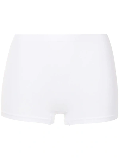 Hanro Touch Feeling Stretch-jersey Boy Shorts In White