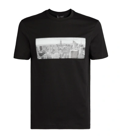 Armani Collezioni Skyline Graphic T-shirt