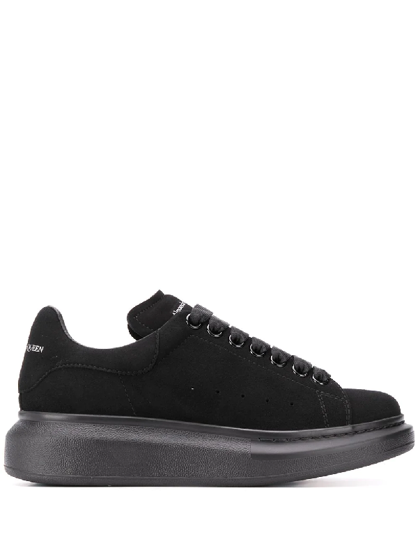 alexander mcqueen suede grey