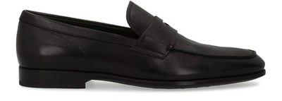 Tod's Gomma Leggera Loafers In Nero