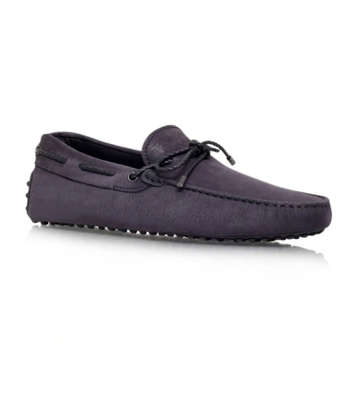 Tod's Gommino Driving Shoes In Nubuck