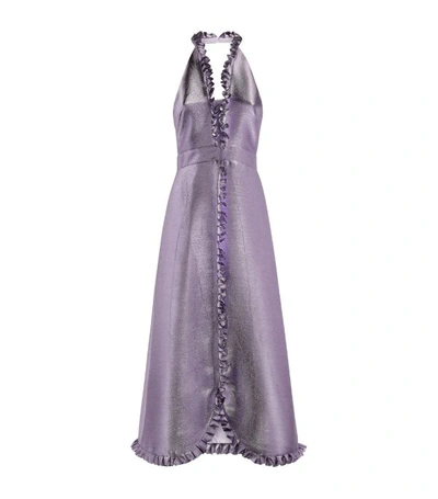 Temperley London Moon Garden Dress, Lavender-uk12