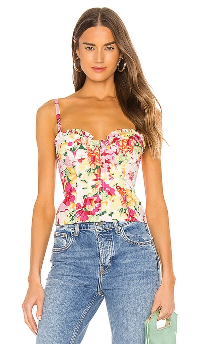 Lpa Carrie Top In Amali Floral