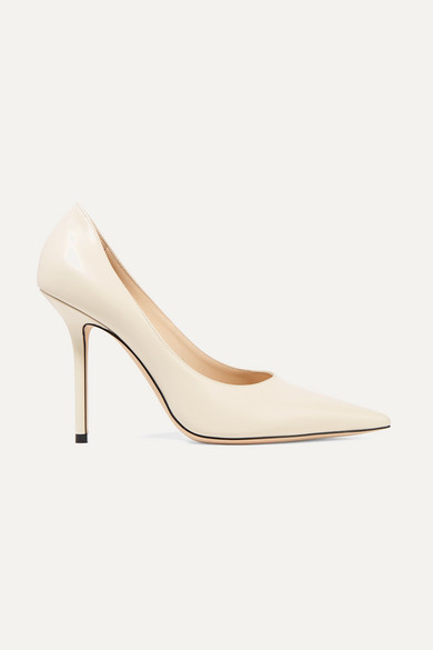 jimmy choo cream shoes
