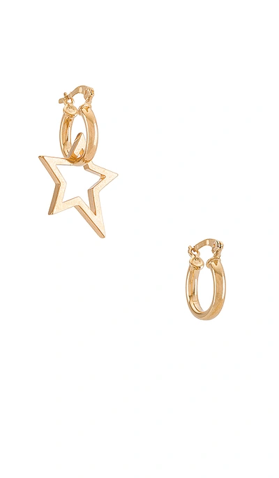 Joolz By Martha Calvo Starstruck Earrings In Gold
