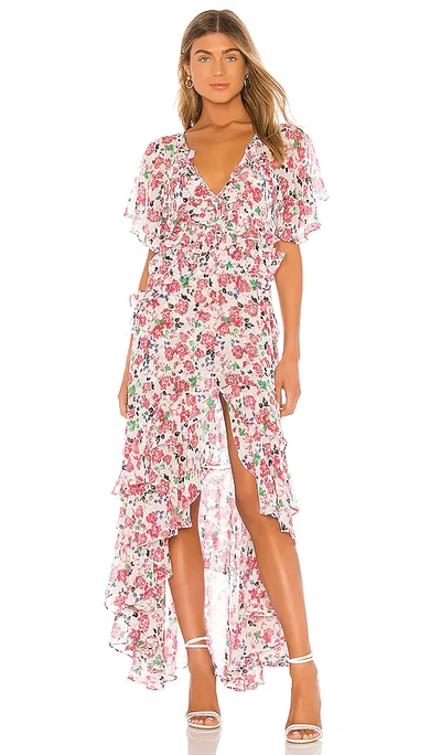 Misa Stasia Floral Maxi Dress In Assorted
