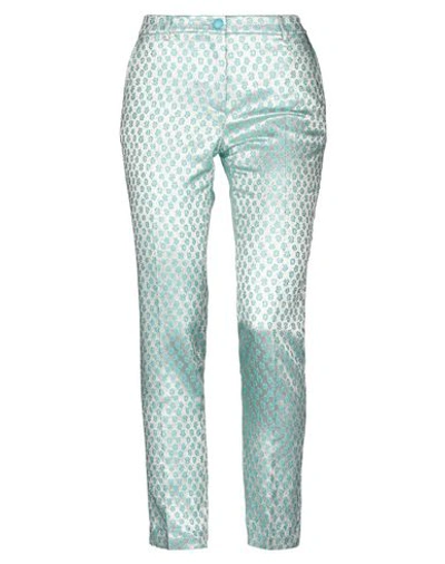 Femme By Michele Rossi Pants In Turquoise