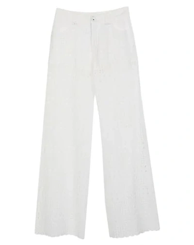Plein Sud Pants In White