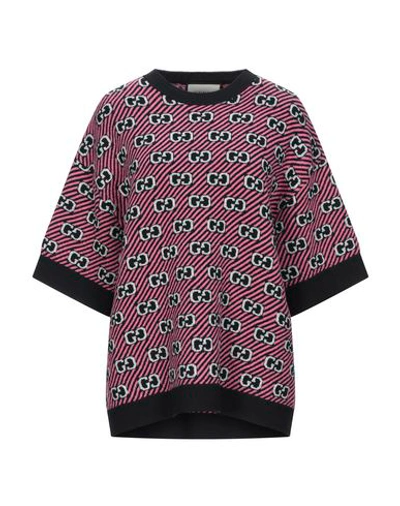 Gucci Sweater In Fuchsia