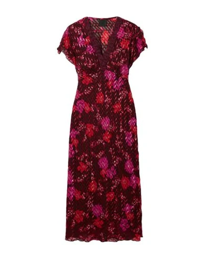 Anna Sui Midi Dresses In Red