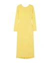 La Collection Midi Dress In Yellow