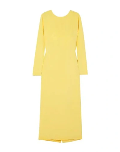La Collection Midi Dress In Yellow