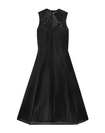 Peter Do Midi Dresses In Black