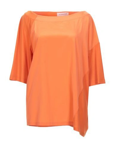 A.f.vandevorst Blouses In Orange