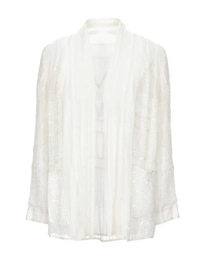 Antik Batik Suit Jackets In Ivory