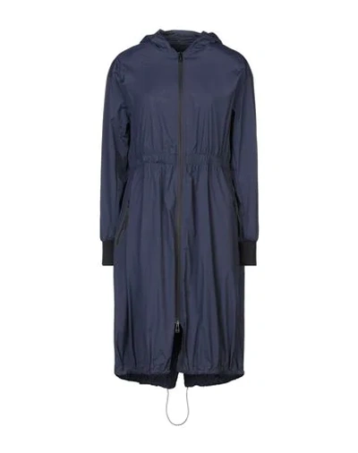 Belstaff Overcoats In Dark Blue