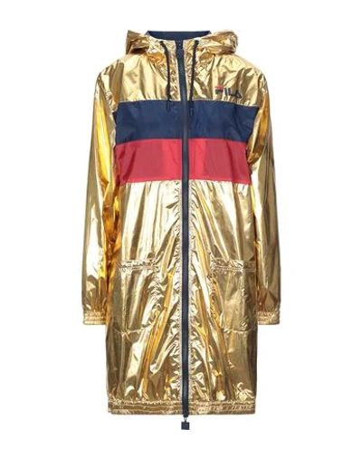 Fila Jacket In Gold | ModeSens