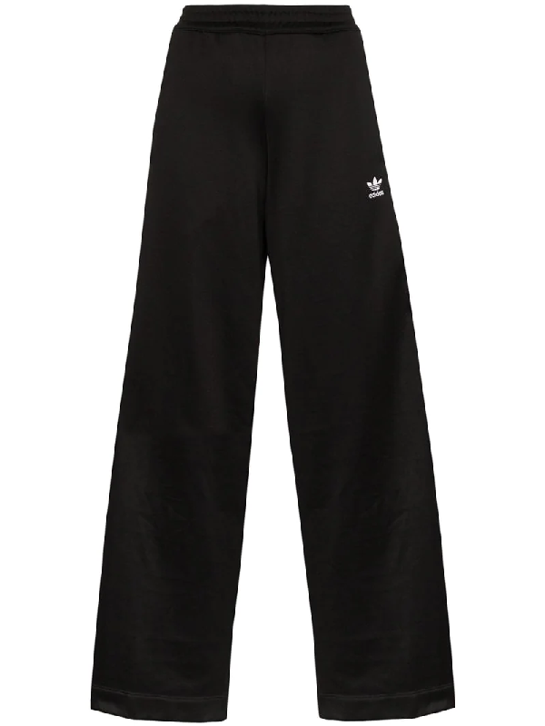 adidas wide leg track pants