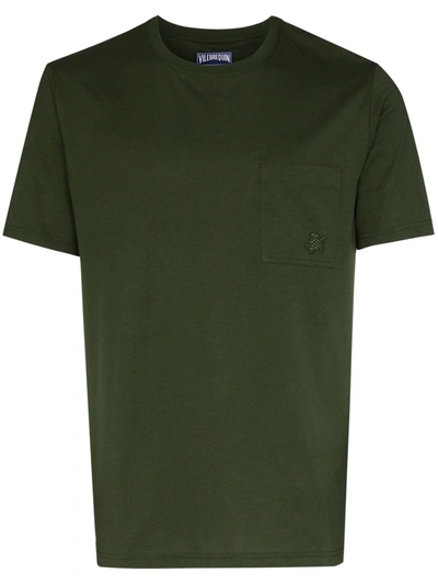 Vilebrequin Titan T-shirt In Green