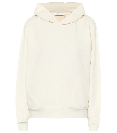 The Row Diea Cotton-blend Hoodie In White