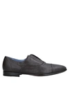 A.testoni Lace-up Shoes In Dark Brown