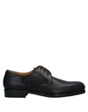 A.testoni Lace-up Shoes In Black