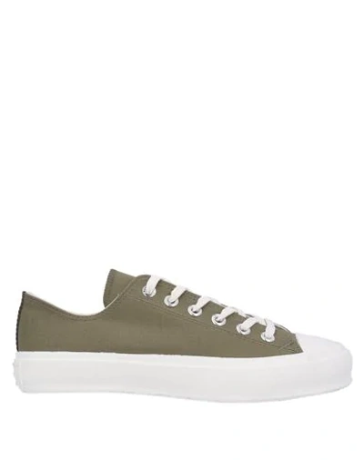 Mackintosh Sneakers In Military Green