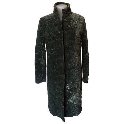 Pre-owned Mayle Coat In Green