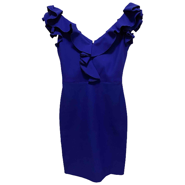 Pre-Owned Lanvin Blue Dress | ModeSens