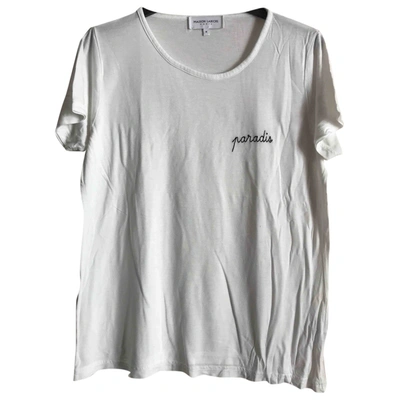 Pre-owned Maison Labiche White Viscose Top