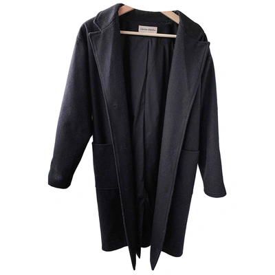 Pre-owned Libertine-libertine Wool Coat In Black