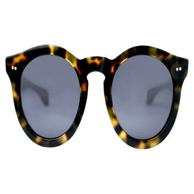 Pre-owned Giuliano Fujiwara Turquoise Sunglasses