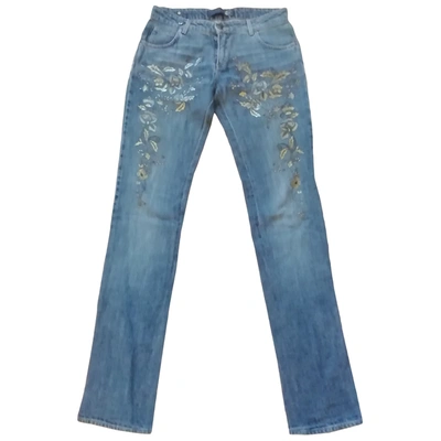 Pre-owned Just Cavalli Short Jeans In Blue