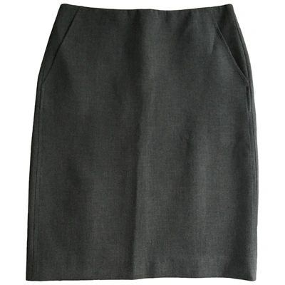 Pre-owned Gerard Darel Mid-length Skirt In Anthracite