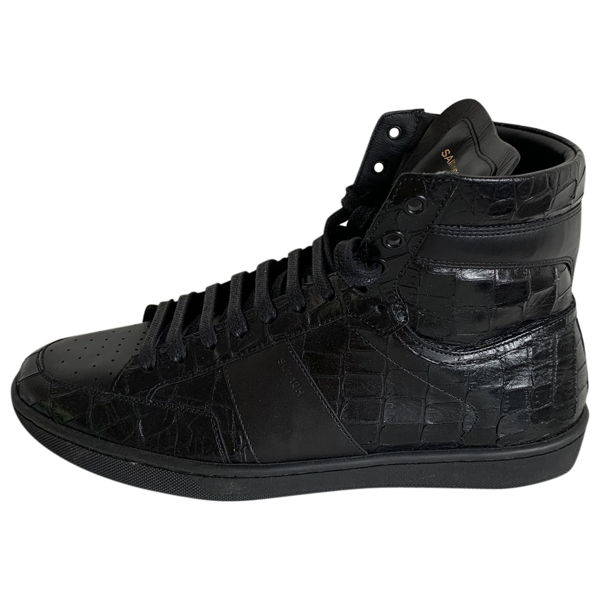saint laurent trainers black