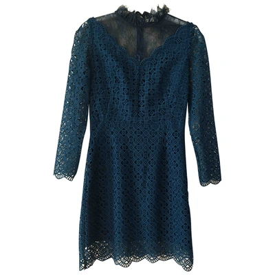 Pre-owned Sandro Lace Mid-length Dress In Other