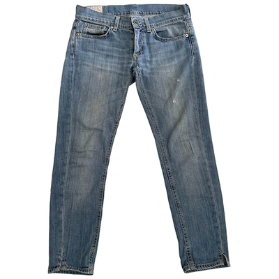 Pre-owned Dondup Slim Jeans In Blue