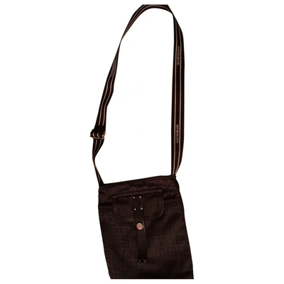 Pre-owned Givenchy Cloth Handbag In Black