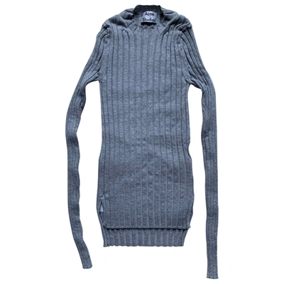 Pre-owned Acne Studios Wool Knitwear In Grey