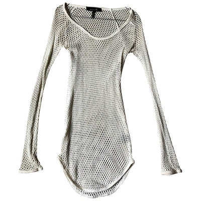 Pre-owned Isabel Marant Ecru Cotton Top