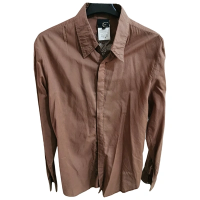 Pre-owned Just Cavalli Shirt In Brown