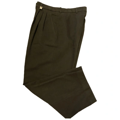 Pre-owned Cacharel Chino Pants In Green