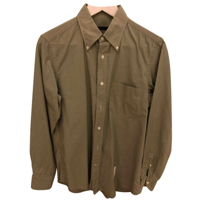 Pre-owned Mauro Grifoni Shirt In Green