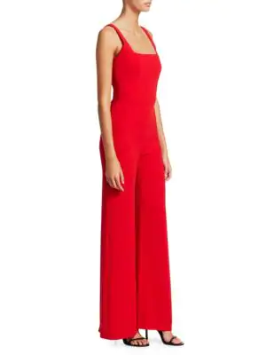 galvan red jumpsuit