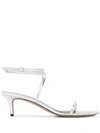 Isabel Marant Aridee Sandals In Silver