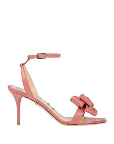 Charlotte Olympia Sandals In Pink
