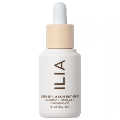 Ilia Super Serum Skin Tint Spf 40 Skincare Foundation Rendezvous St1 1 Fl oz/ 30 ml